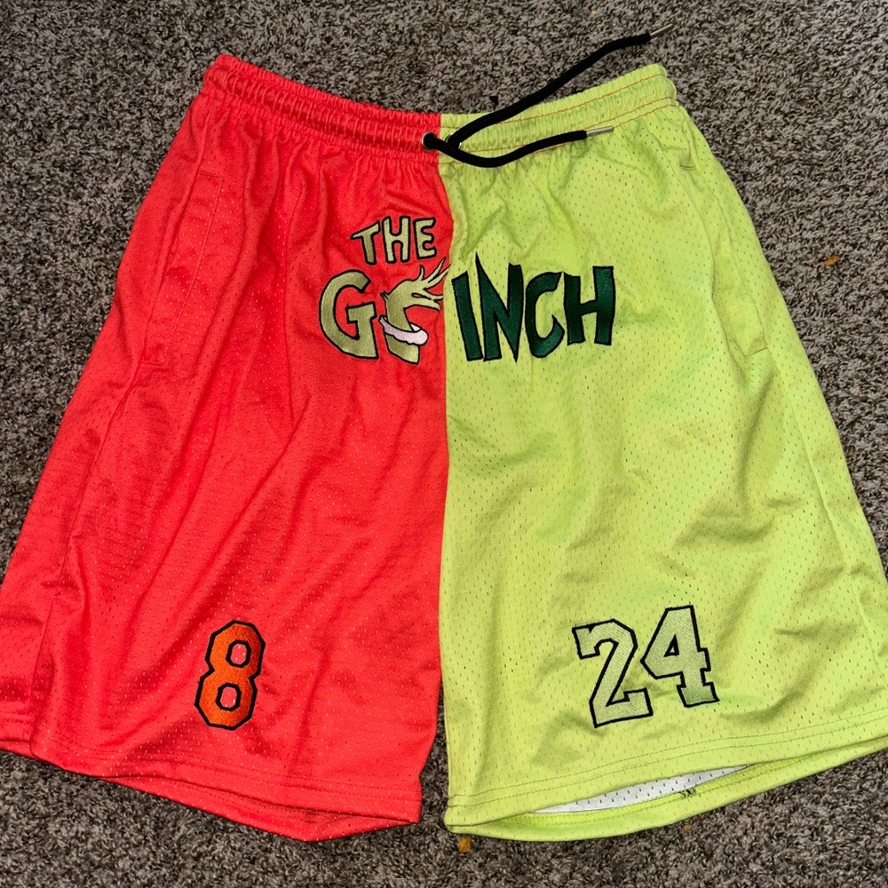 Grinch split shorts